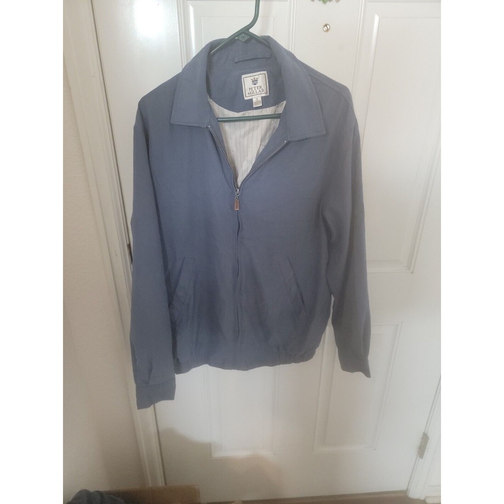 PETER MILLAR Crown  FRONT ZIPPER WINDBREAKER JACKET   Sz. Men's Medium